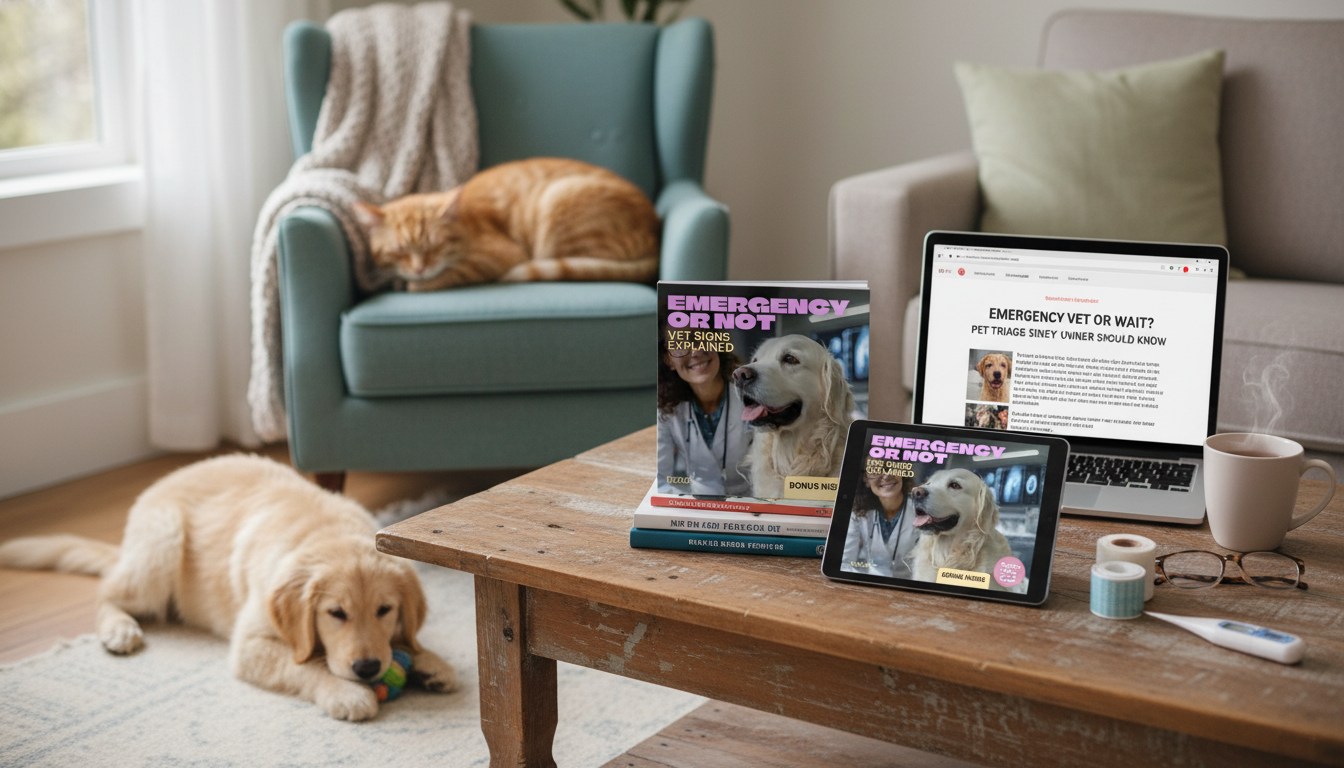 Emergency Vet or Wait? Pet Triage Signs Every Owner Should Know