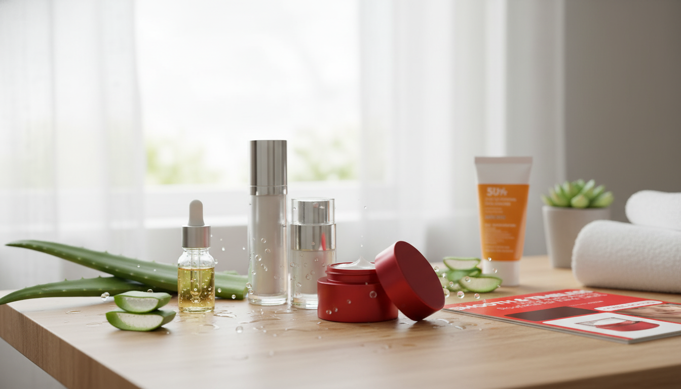 Fine Lines Routine: Sunscreen, Retinoids & Hydration