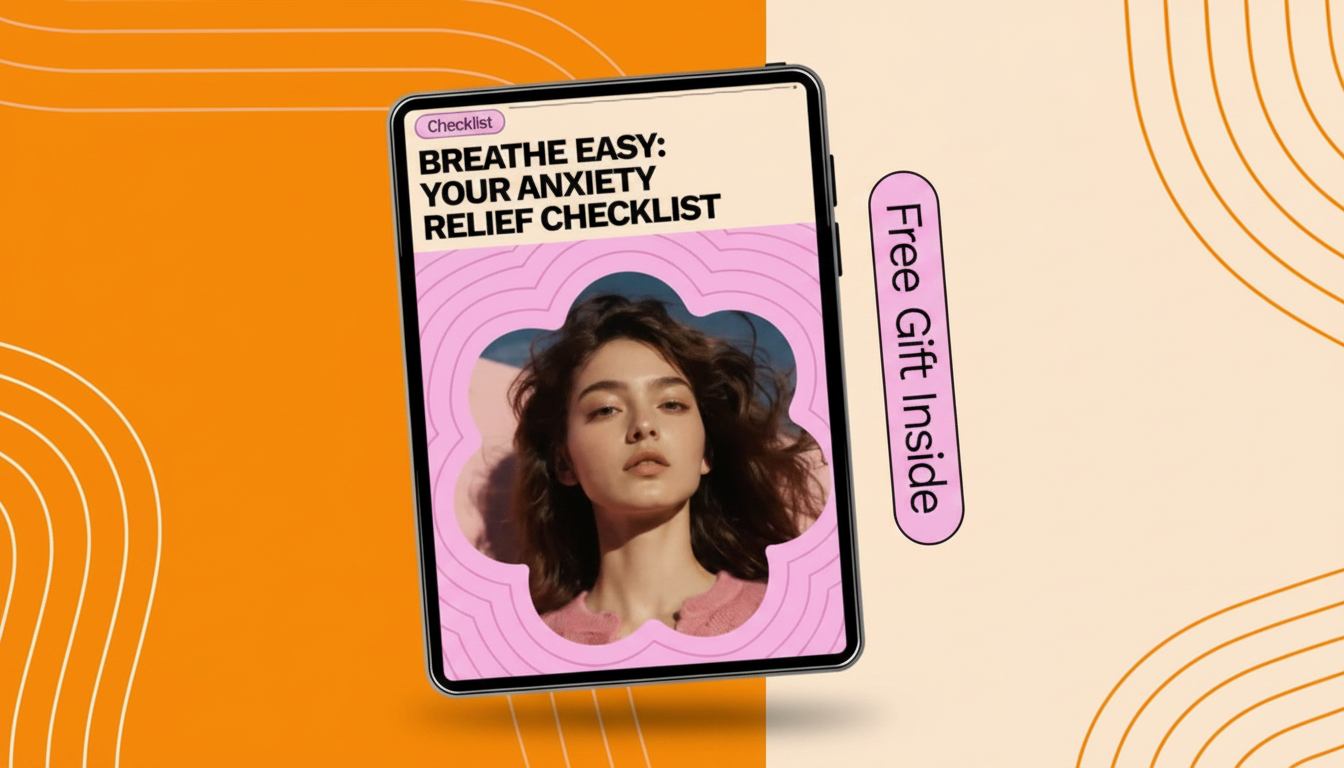 Anxiety Relief Checklist + 10-Min Meditation (Breathe Easy)