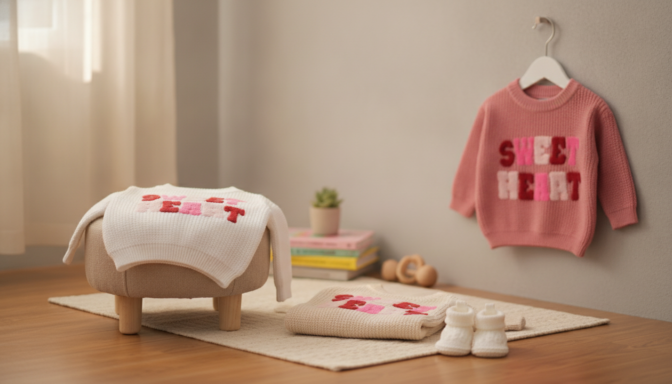 Baby Girl Embroidered Knit Sweater: Fit, Care & Style