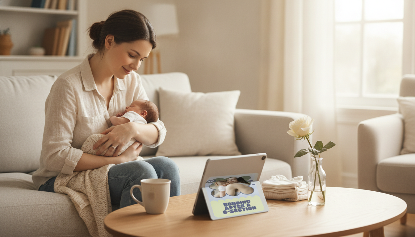 Bonding After a C-Section: Easy Ways to Connect Early