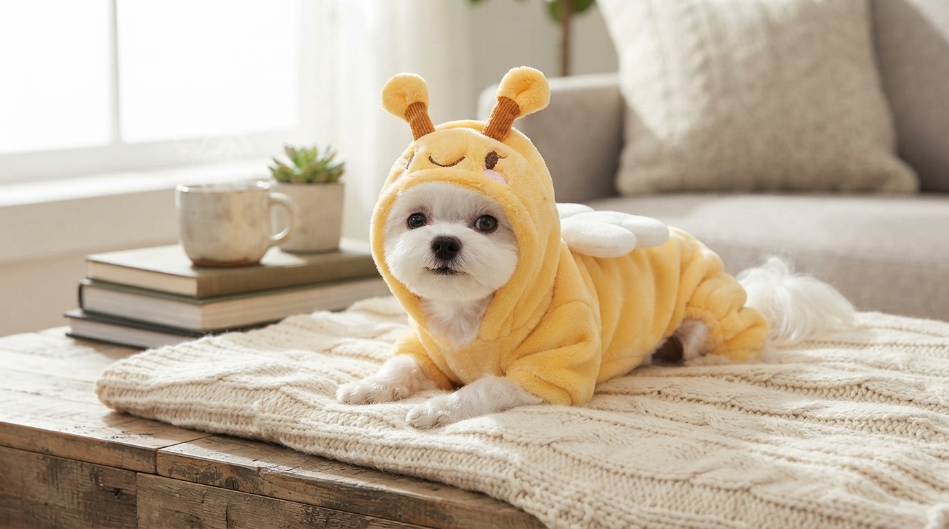 Warm Four-Leg Fleece Dog Pajamas: Fit & Safety Tips