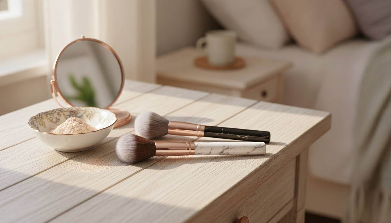 Marble Fire Highlighting Brush: Soft Glow to Full Shine