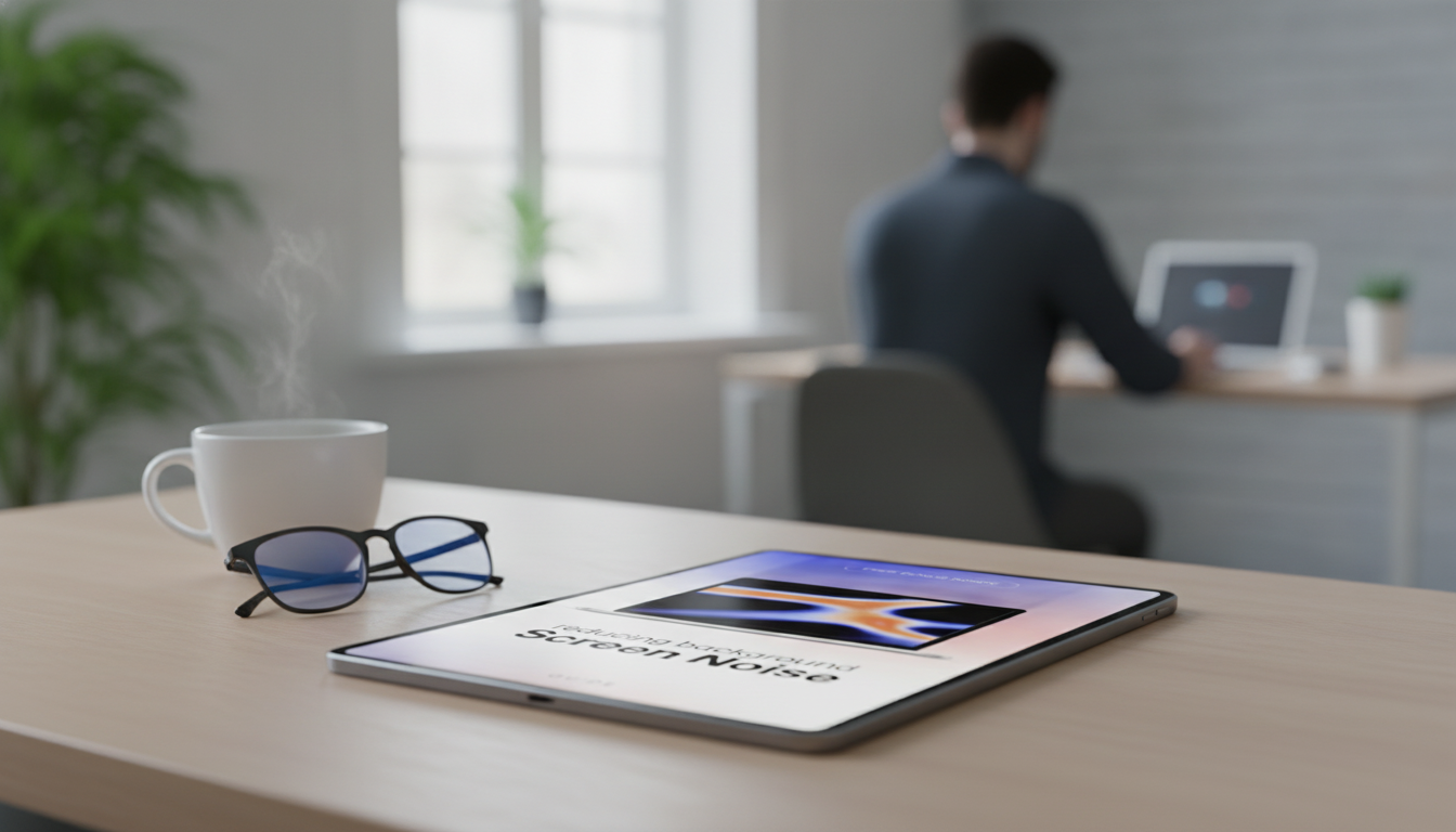 Reduce Background Screen Noise: 10-Min Focus Reset