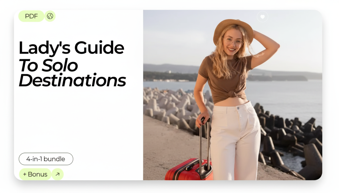 Solo Female Travel Bundle: Destinations, Safety & Planning