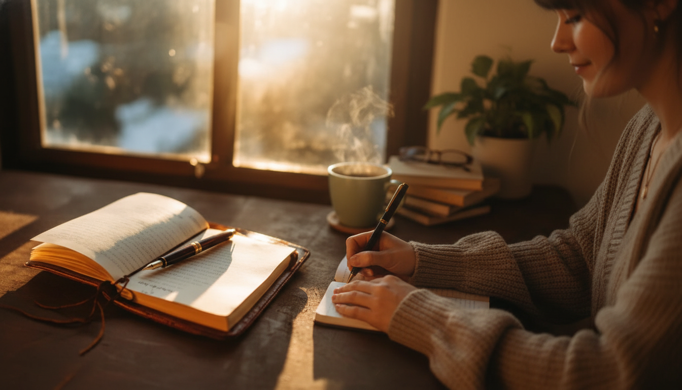 Write Yourself Back to Calm: 10-Minute Journal Routine