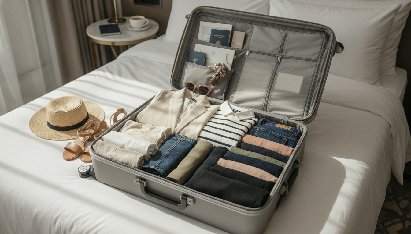 7-Day Travel Capsule Wardrobe: Pack Light, Look Chic