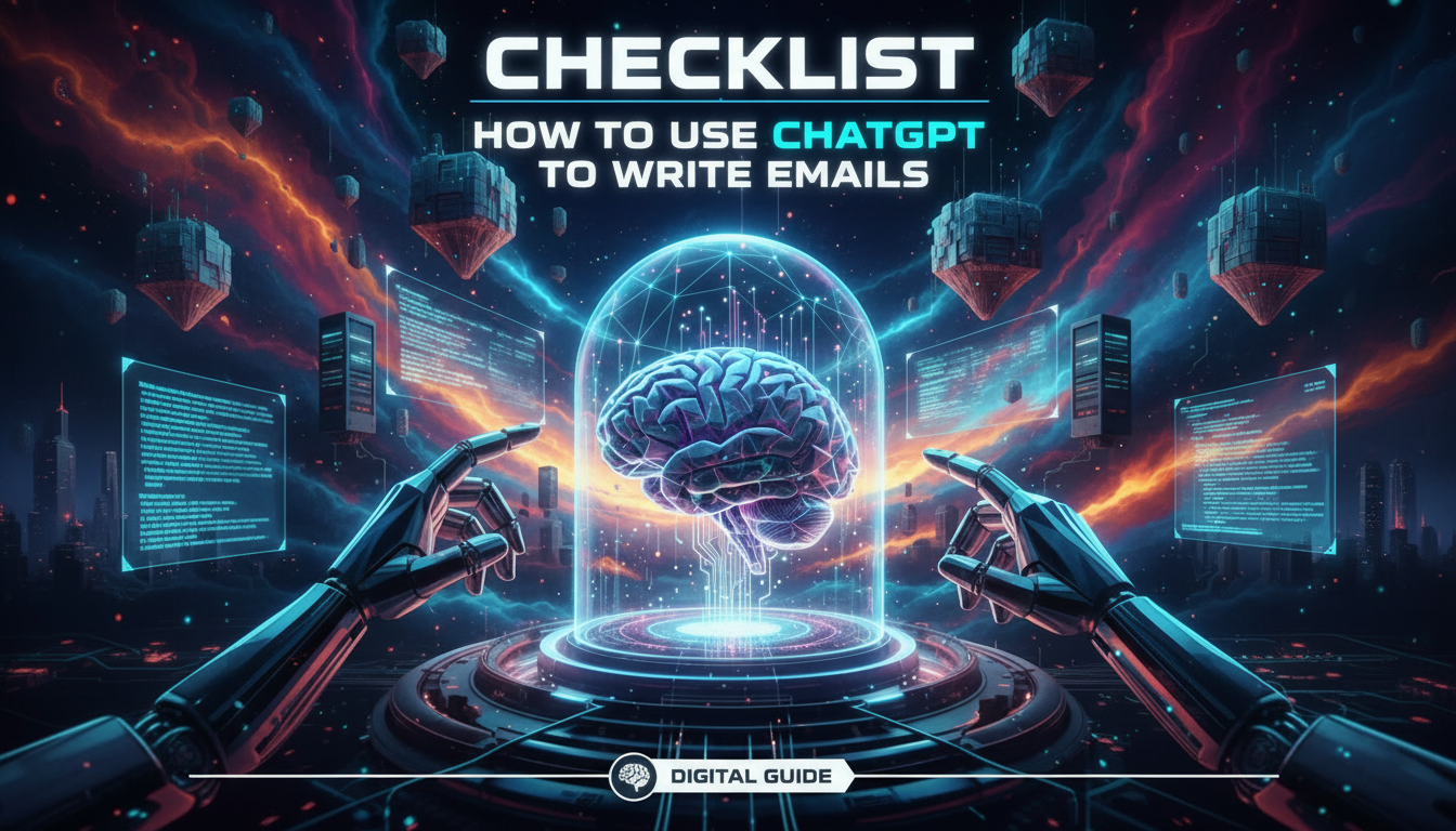 ChatGPT Email Checklist: Write Clear, High-Response Emails