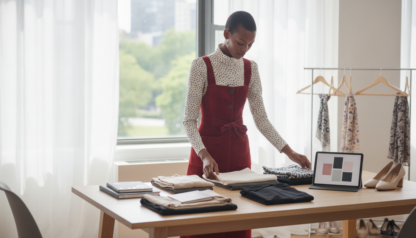 How to Style an Apron Dress: Formulas, Capsules, Layers