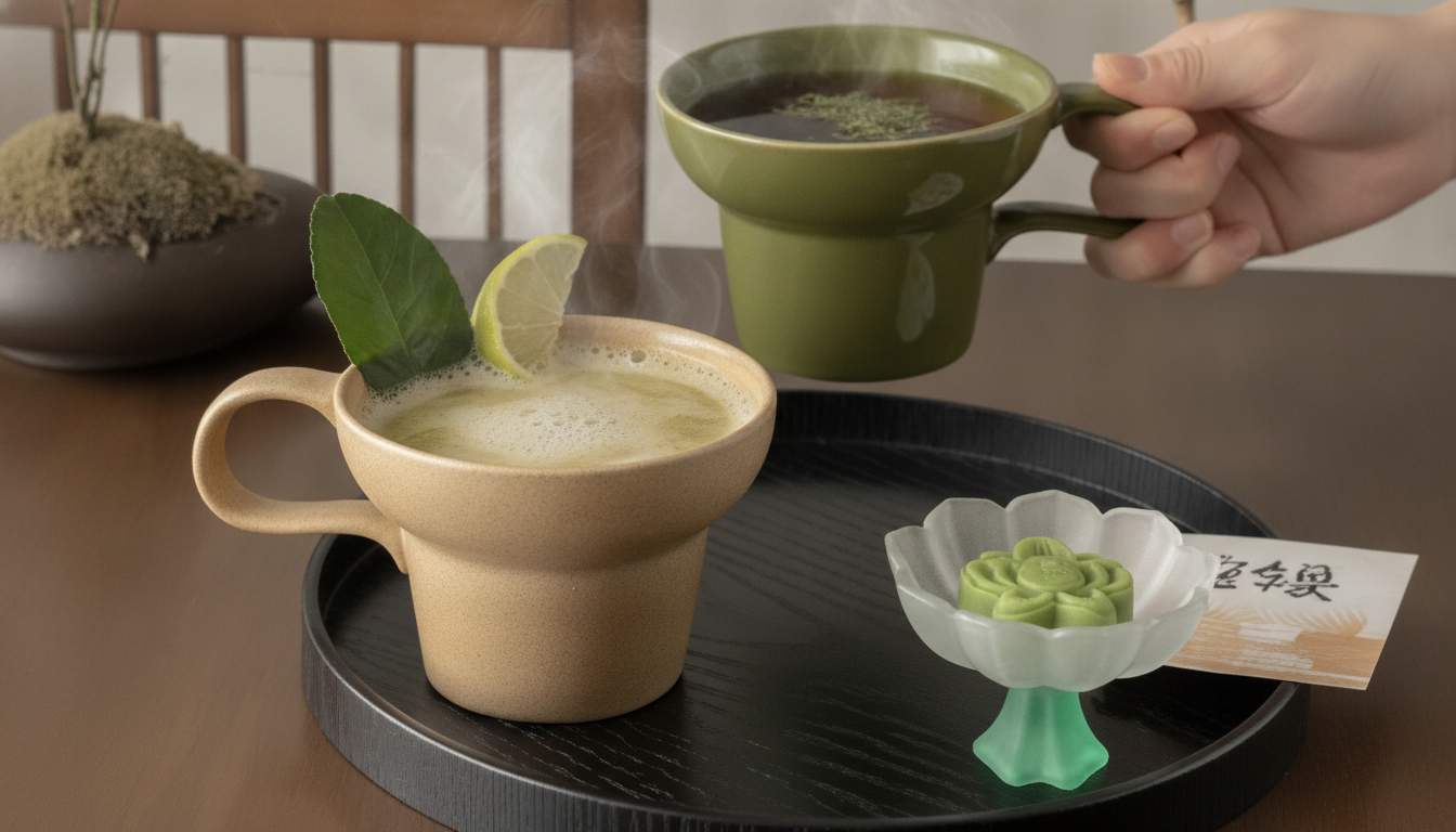 Sculptural Irregular Ceramic Mug for Coffee & Tea