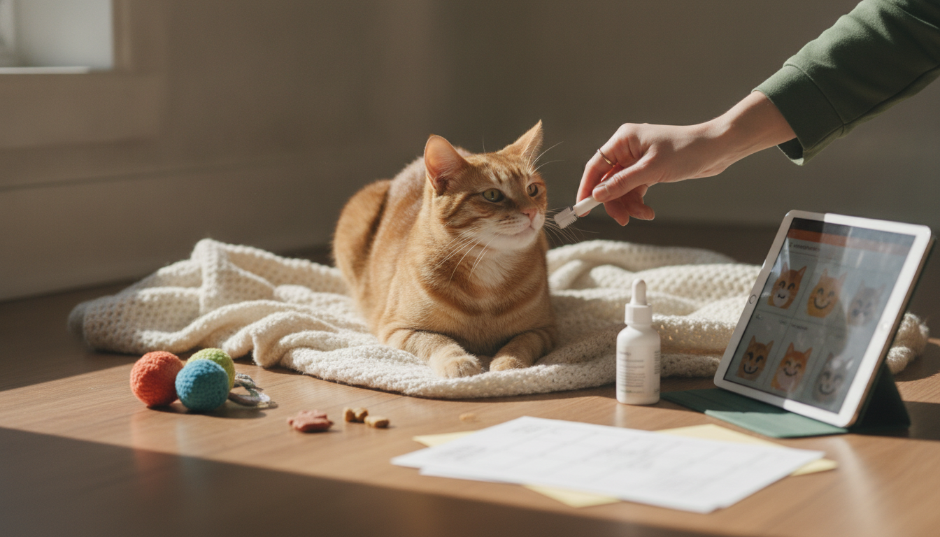 Stress-Free Cat Tooth Brushing: Calm 7–14 Day Plan