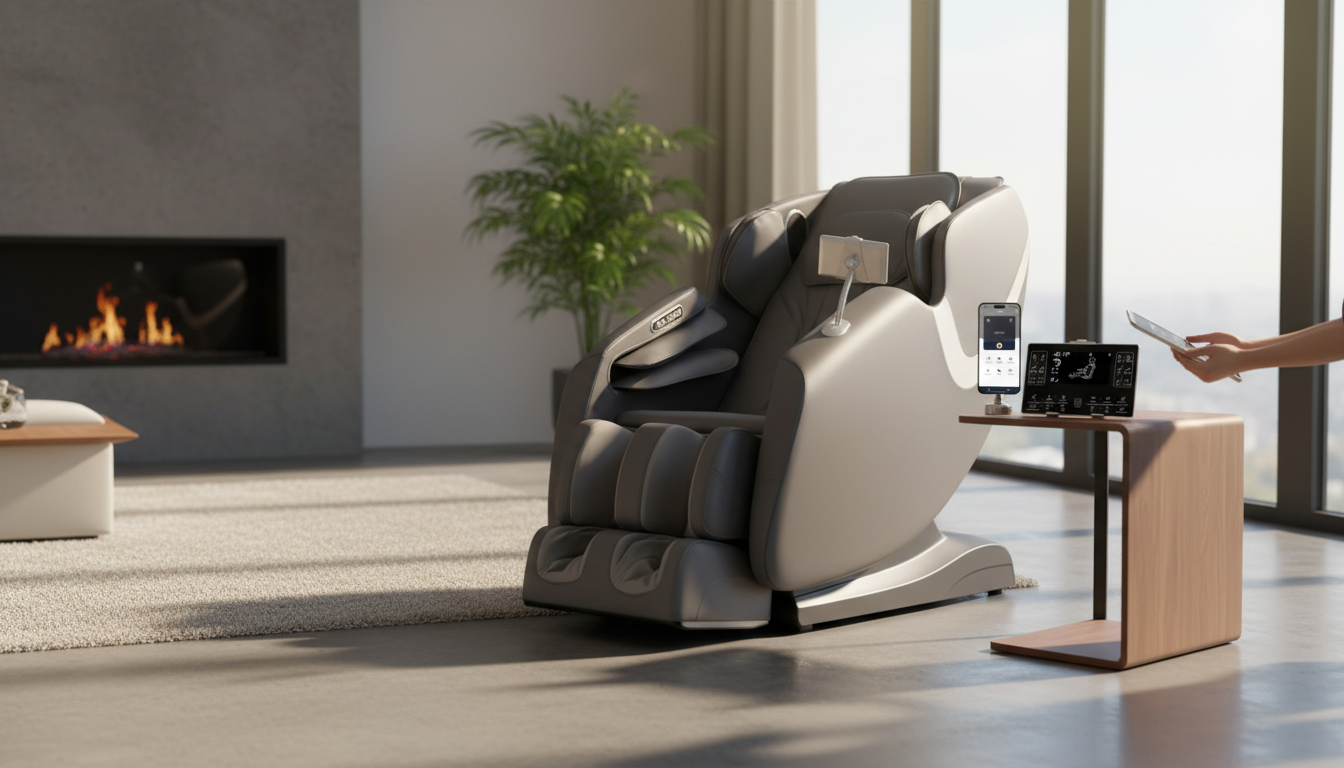 Zero Gravity Shiatsu Massage Chair: App + Heat Guide