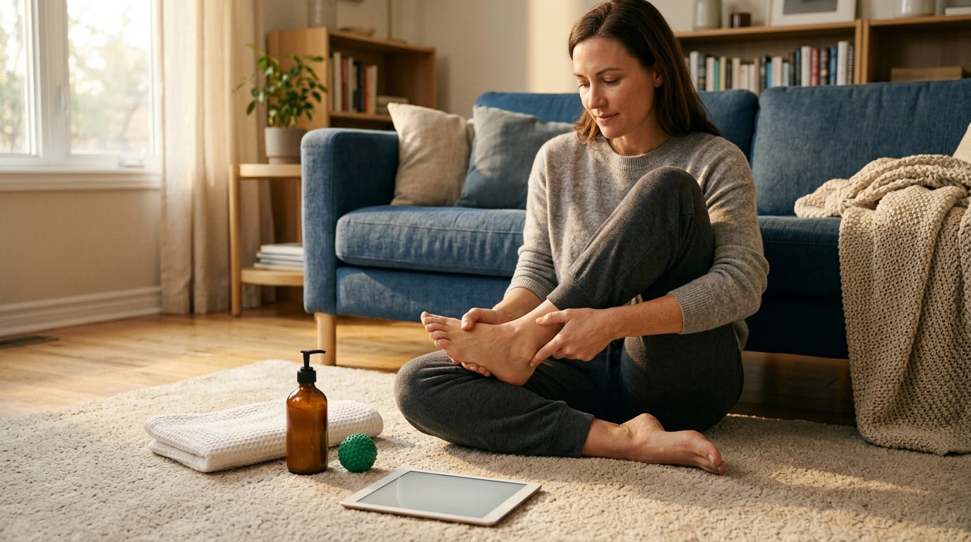 10-Minute Foot Self-Massage Routine for Busy Days