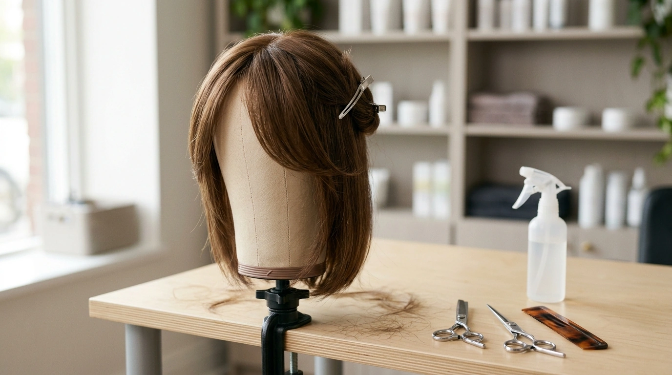Thin & Blend Human-Hair Wigs: Scissors Set Guide