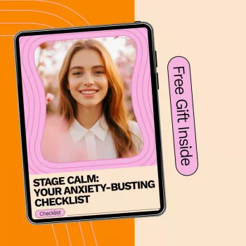 Stage Calm Checklist: Beat Performance Anxiety Fast